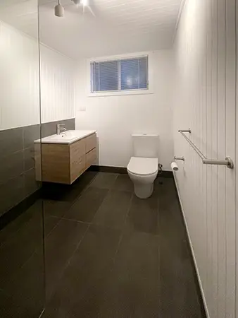 Denmark Reno - After - Toilet and Vanity
