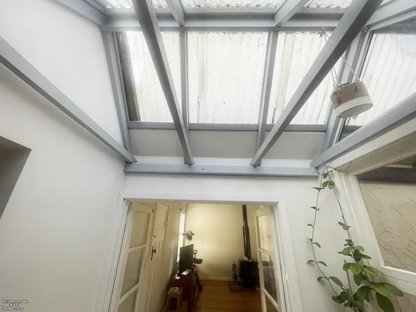 Denmark Reno - Before Start - Hallway roof