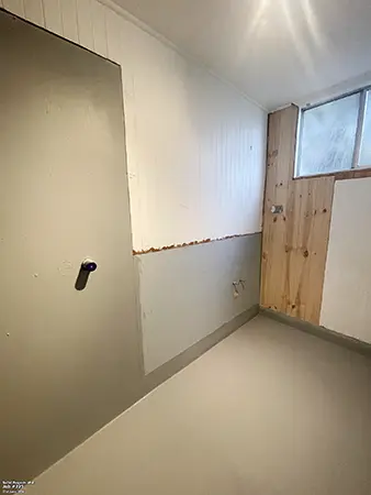 Denmark Reno - Before Start - Wall Gyprock installed
