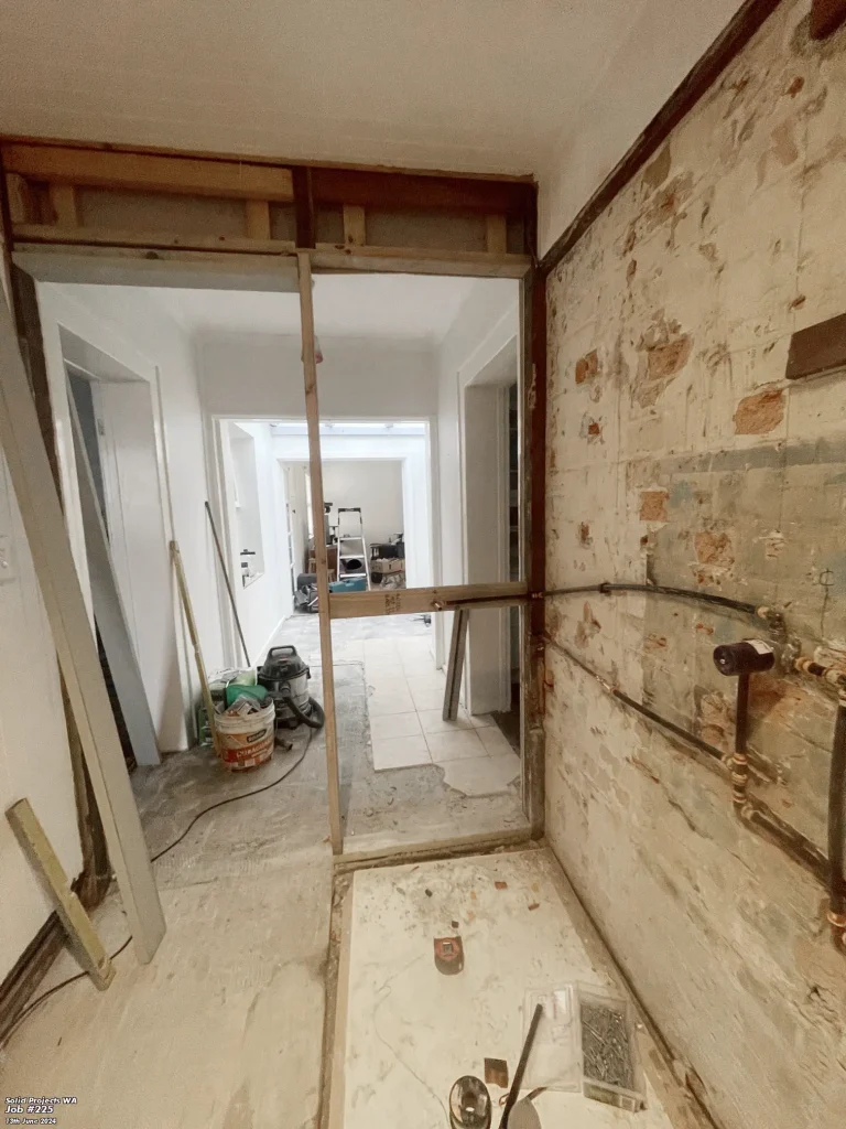 Denmark Reno - Before Start - Wall Rebuild