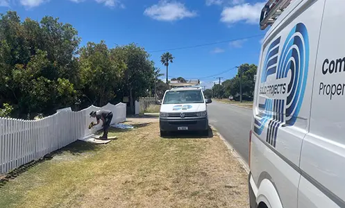 Fence Repairs - During Repair 2