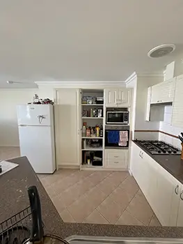 Previous Kitchen in Mt Melville Prior to Renovation