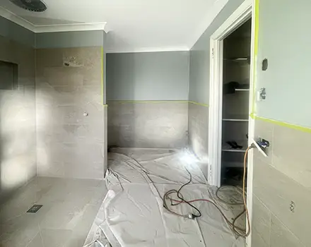 During Renovation - McKail Bathroom 2