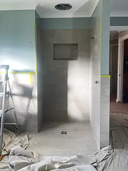 During Renovation - McKail Bathroom 3