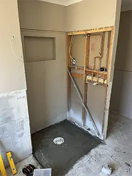 During Renovation - McKail Bathroom 4