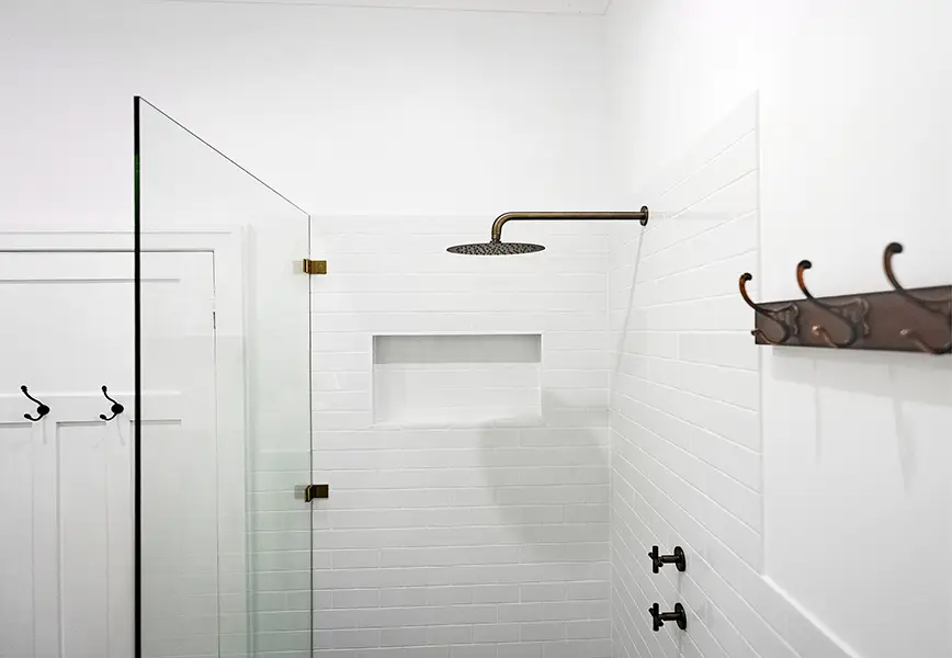 Bathroom Reno - Frameless Shower Screen