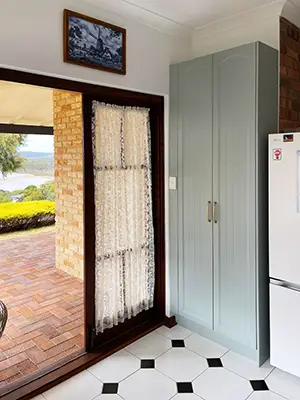 New Kitchen Cabinet and Doorway