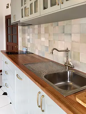 Sink and Tapware - Kitchen Conversion from Dining Room