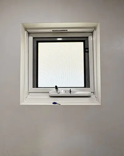 Bathroom Renovation Robinson Window install