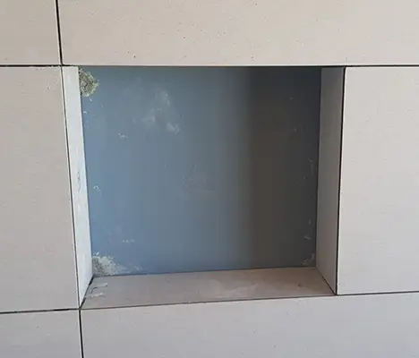 Study to Bathroom Conversion - Shower Recess