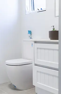 Wardrobe to Ensuite Conversion - Vanity 2