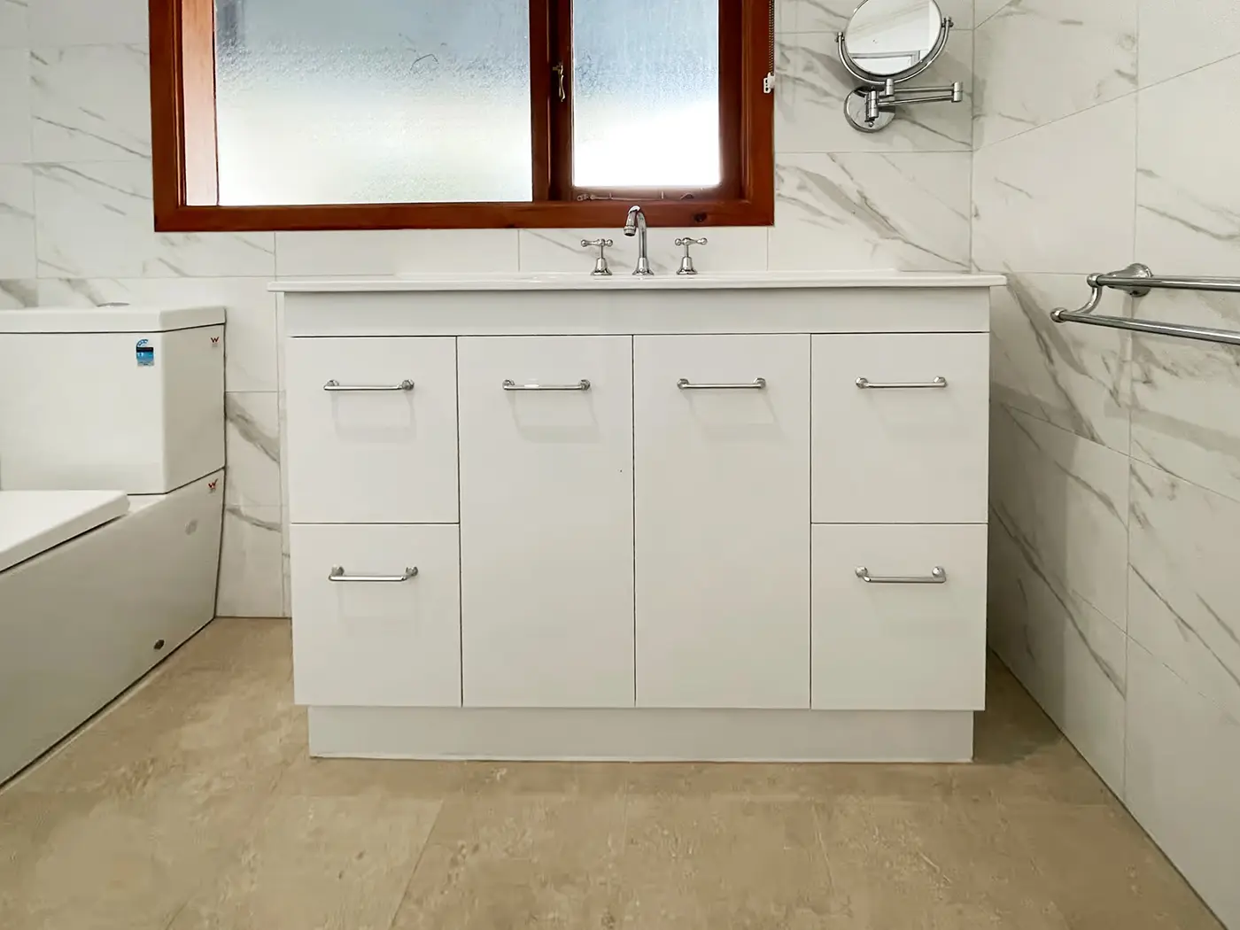 Bathroom reno Yakamia - Vanity Unit